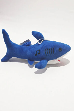 Baby Shark Şarkı Söyleyen 30 Cm Peluş Oyuncak Köpekbalığı