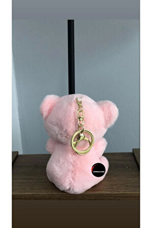 Sevimli Kalp Tutan Love Yazan Ayıcık Anahtarlık Hediyelik Uyku Arkadaşı 15 Cm