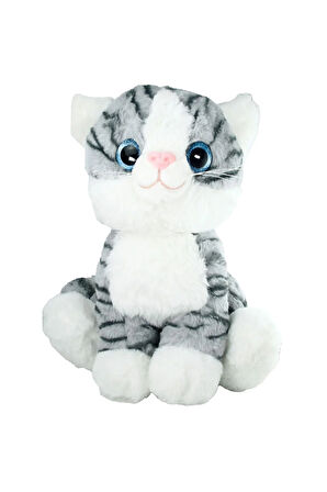 VARDEM PELÜŞ OYUNCAK OTURAN TATLI KEDİ 30 CM