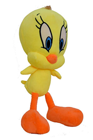 Tweety Civciv Peluş Oyuncak Sevimli Kuş Pelüş 40 Cm