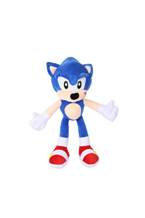 45 Cm Sonic Peluş - Kirpi Peluş - Sonic The Hedgehog