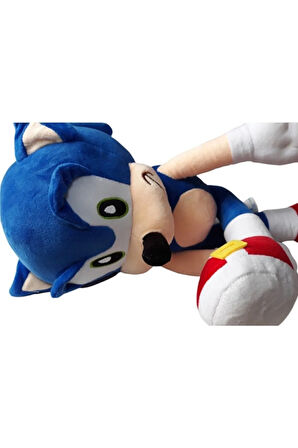 Sonıc Peluş 45cm Büyük Boy Oyuncak Sonic