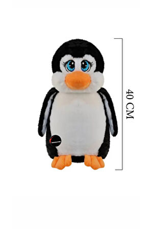 Penguen Peluş Oyuncak 40 Cm Ayakta Durabilen Tombul Penguen