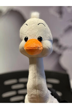 Büyük Siyah Deve Kuşu Peluş 60cM