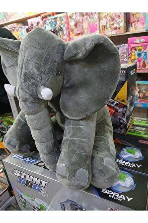 Sevimli Oturan Fil Peluş Oyuncak