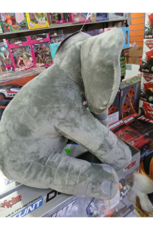 Sevimli Oturan Fil Peluş Oyuncak