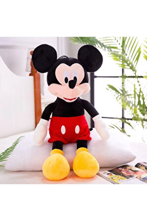 Miki Fare Mickey Mouse Minnie Mouse Figür Peluş Oyuncak Uyku & Oyun Arkadaşı Büyük Boy 50 Cm.