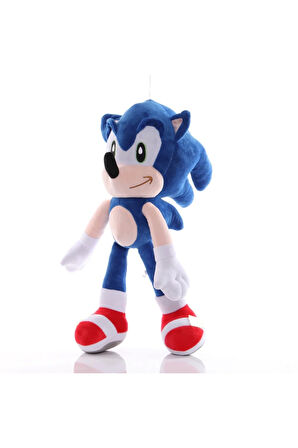 Xxl Kumaş Sonic Boom Hedgehog Kirpi Sonic Peluş Oyuncak Uyku & Oyun Arkadaşı Dev Boy 80 Cm.