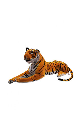 100 cm Dev Boy Peluş Kaplan Oyuncak – Gerçekçi Tasarım