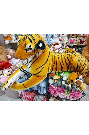 Kaplan yatan peluş oyuncak 100 cm