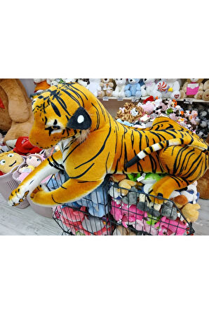 Kaplan yatan peluş oyuncak 100 cm