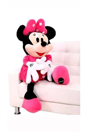 Minnie Mouse Peluş Oyuncak Büyük Boy 65 Cm Hediyelik Uyku Arkadaşı