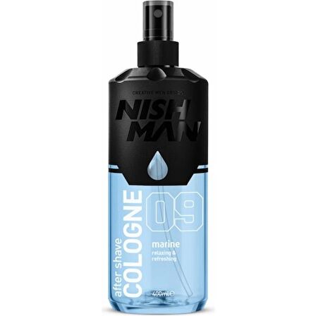 NishmanTıraş Sonrası Kolonya Marine 09 400 ml