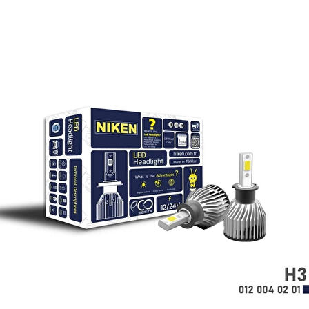 Niken Led Xenon Eco Serisi H3