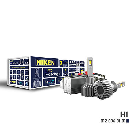 Niken Nova Serisi Led Xenon H1 Far Ampulü