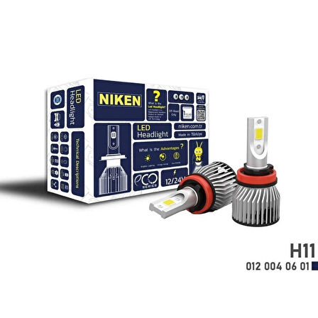 Niken Eco Serisi Led Xenon H11 Far Ampulü