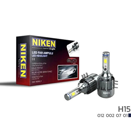 Niken Evo Serisi Led Xenon H15 Far Ampulü