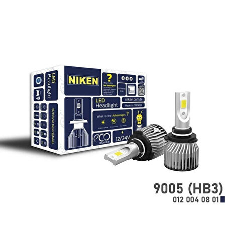 Niken Eco Serisi Led Xenon 9005 HB3 Far Ampulü