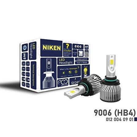 Niken Eco Serisi Led Xenon 9006 HB4 Far Ampulü