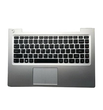 Lenovo U330 Üst kasa + Klavye + Touchpad, 1KAFZZA002K, ST1U3B, AELZ5A, HMB8107T Siyah Klavye Gümüş Kasa