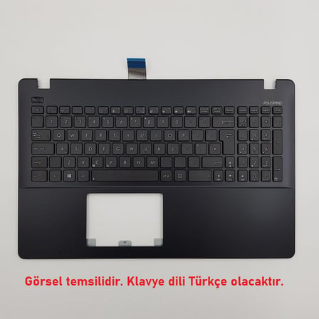 Asus X550 X550C X550CA X550CC X550DP X550EA Notebook Klavye Üst Kasa (GÜMÜŞ GRİ )