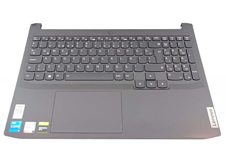 Lenovo Legion 5-15IMH05H (81Y6/82CF) PR5CYRGBG-TR Notebook Üst Kasa, Orjinal Klavye'li - Siyah TR - Backlit - RGB