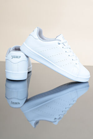 Jump 15307 Ortopedik Sneakers Ayakkabı - BEYAZ - 45