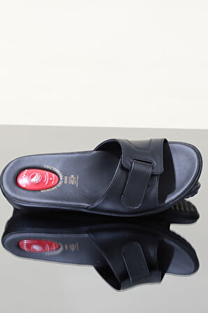Konfores 1115-9200-12 Tam Anatomik Kadın Terlik - NKT01115-siyah-38