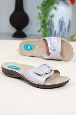 Konfores 1493-9808-19 Tam Anatomik Kadın Terlik