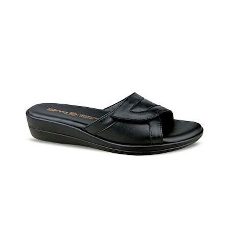 Konfores 1506-9863-36 Tam Anatomik Bayan Terlik - NKT01506-siyah-36