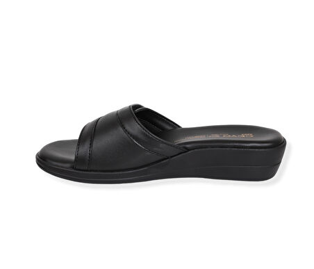 Konfores 1506-9863-36 Tam Anatomik Bayan Terlik - NKT01506-siyah-36