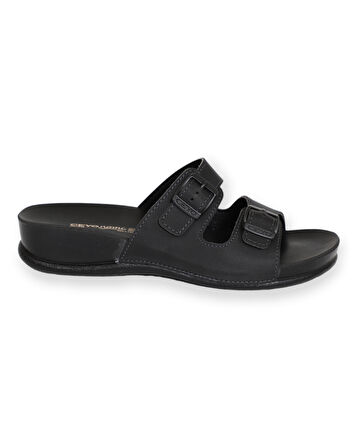 Konfores 1575-Olıva-7 Tam Anatomik Kadın Terlik