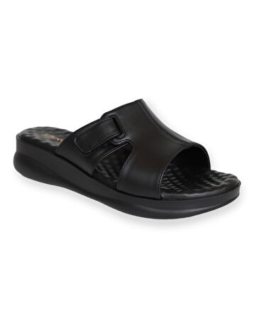 Konfores 1576-9975-2 Tam Anatomik Kadın Terlik - NKT01576-siyah-39