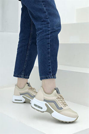 Konfores 1657 Anatomik Air Tabanlı Bayan Sneakers Ayakkabı