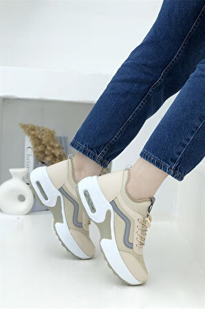 Konfores 1657 Anatomik Air Tabanlı Bayan Sneakers Ayakkabı