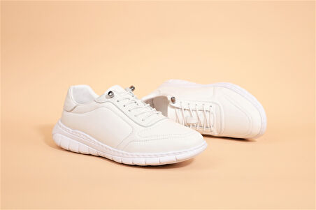 Konfores 1684 Hakiki Deri Anatomik Tabanlı Kadın Günlük Ayakkabı