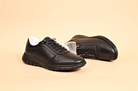 Konfores 1684 Hakiki Deri Anatomik Tabanlı Kadın Günlük Ayakkabı