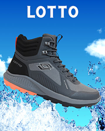 Lotto 1771-Crowel Anatomik Tabanlı Waterproof Trekking Spor Bot