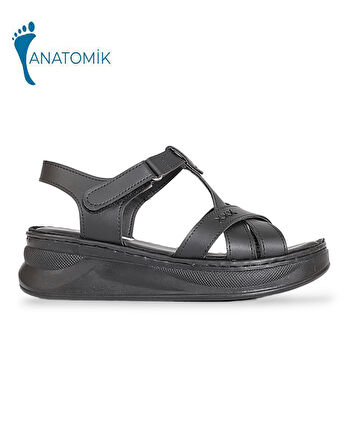 Konfores 1895-492090 Tam Anatomik Tabanlı Kadın Sandalet