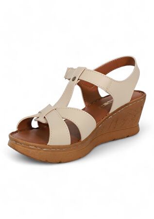 Konfores 2027-492076 Tam Anatomik Tabanlı Kadın Sandalet