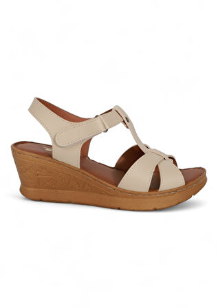 Konfores 2027-492076 Tam Anatomik Tabanlı Kadın Sandalet