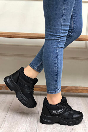 Konfores 2069 Anatomik Gizli Dolgu Tabanlı Kadın Sneakers Ayakkabı