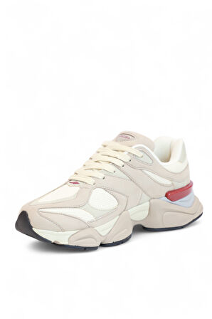 Lescon 2079-Ghost Anatomik Tabanlı Genç Unisex Sneakers Ayakkabı - NKT02079-KREM-45