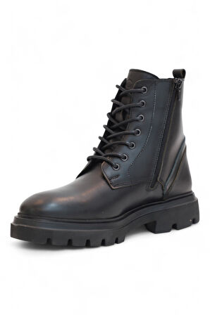 Hammer Jack 2101 Anatomik Tabanlı Ultra Hafif Hakiki Deri Fermuarlı Erkek Spor Bot