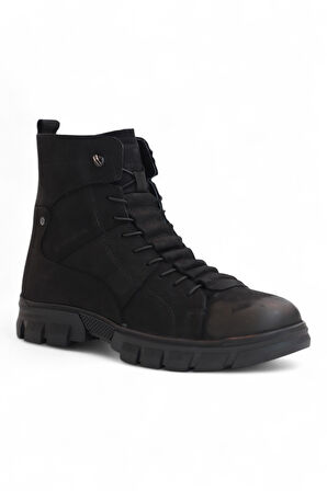 Hammer Jack 2103 Anatomik Tabanlı Hakiki Deri Fermuarlı Erkek Spor Bot