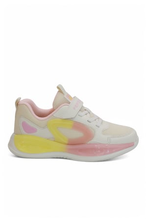 Kidessa 2127-Pepino Anatomik Tabanlı Ultra Hafif Unisex Çocuk Sneakers Ayakkabı - NKT02127-Bej-Pudra-26