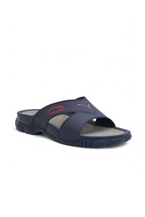 2133-3200 Tam Anatomik Unisex Günlük,Ofis,Spor,Havuz.Deniz ve Tüm Islak Zeminler İçin Uyumlu Terlik - NKT02133-lacivert-45