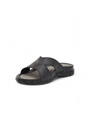 2133-3200 Tam Anatomik Unisex Günlük,Ofis,Spor,Havuz.Deniz ve Tüm Islak Zeminler İçin Uyumlu Terlik - NKT02133-siyah-41