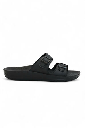 2142-9890 Tam Anatomik Unisex Hac ve Umre İçin Dikişsiz Terlik - NKT02142-siyah-39