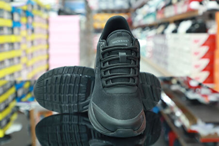 2192-Wıckers Anatomik Tabanlı Ultra Hafif Erkek Yürüyüş & Koşu Ayakkabısı - NKT02192-siyah-43